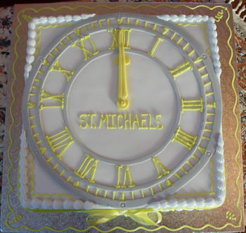 Clock Cake