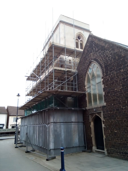 Scaffolding Coming Down; 27th March 2019